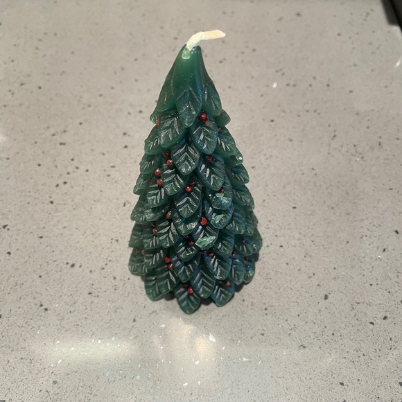 2 Crate & Barrel Christmas tree candles - Picture 4 of 6